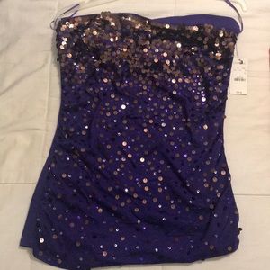 Express strapless blouse